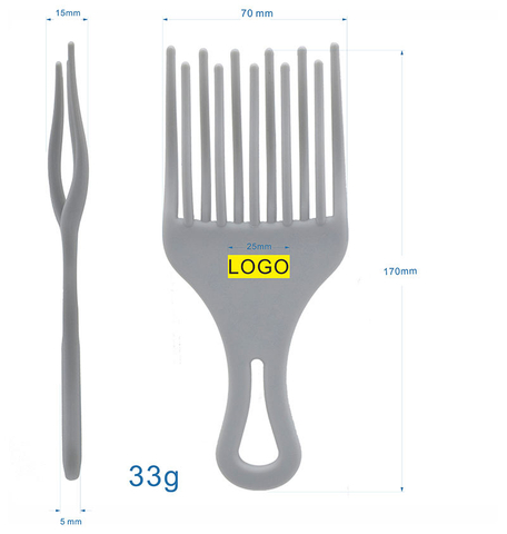 Hairdressing Salon Afro Hair Wide Tooth Comb