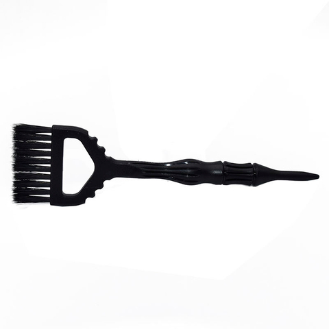 Hair Dye Coloring Brushes Hair Coloring Dyeing Kit Handle Salon Hair Bleach Tinting DIY Tool, Silver Grey ,Black