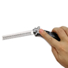 Folding Metal Comb Knife Stainless Steel Comb