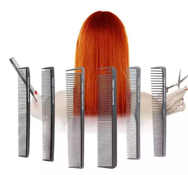 Professional Hair Brush Hairdressing Comb Antistatic Salon Barber Smoothing Hairdresser Cutting Hair with Comb