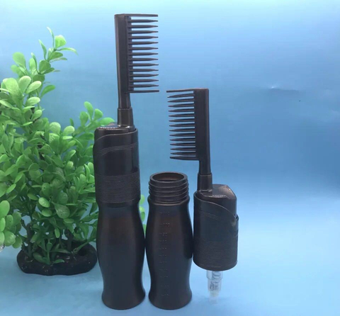 Barber Hair Cut Styling Salon Hair Color Brush Tint Comb Bottle Hairdressing Hair Dye Tint Applicator Comb
