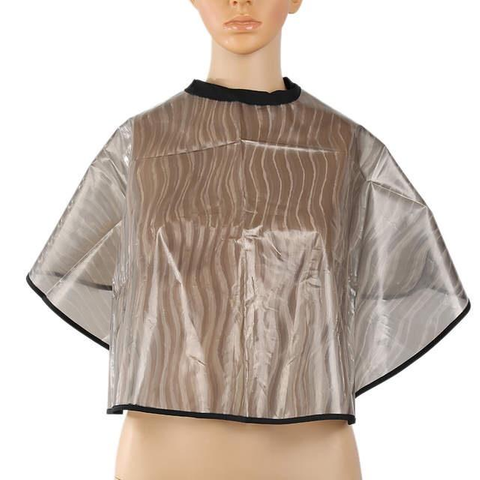 Hair Cutting Collar Waterproof Cape Barber Cloth Hairdressing Hair Dye Gown