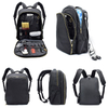 Custom Mobile Barberia Hairdressers Tool Bag Backpack For Barber Shop Men Travel Barber Tool Kit Bag With Charging Usb Port