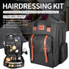 Hairdressing Tool Storage Backpack - Durable Barber Supplies Bag with Adjustable Compartments for Scissors, Brushes & Salon Accessories