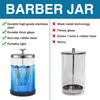 Factory Direct Wholesale Glass Disinfecting Jar Sterilizer Jar for Barbershops Manicure Multi function