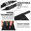 Wholesale Short Wear-Resistant Barber Aprons Work Waist Apron with 4 Big Pockets