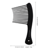 Professional Salon Hairdressing Styling Wide Tooth Hair Comb Cutting Oil Head Comb