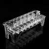 8 Grid Guide Limit Comb Storage Box Electric Hair Clipper Rack Holder Organizer Case Barber Salon Hairdressing Tools