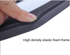 1pcsMirror Wall Mount Makeup Mirror Back Mirror Shockproof Foam Square Mirror Hair Salon Back Mirror Salon Hairdressing Supplies