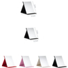 Foldable Makeup Mirror Pu Portable Adjustable Rectangular Ultra-thin Mirror Folding Compact Desktop Table Mirror For Make Up