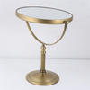 Mirror Vanity Magnifying Side Golden Table Double Magnification 3X Stand Swivel Home Two Bathroom Shaving Beauty Vintage