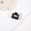 1PC Korean Black Large Hair Claws Elegant Acrylic Hairpins Barrette Crab Hair Clips Headwear For Women Girls Hair Accessories