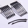 10pcs Black 6.5/8.5 Cm Clip Hair Clip Hairpin Korean Simple Black Wire Hair Pins Invisible Hairpin Wide Big Hair Clips for Bride