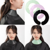 Stylist Cutting Collar Silicone Hair Dyeing Shawl Waterproof Neck Cape Wrap Cover Barber Hairdressing Hair Coloring Accessories