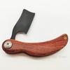 New Blades Shaving Razor MiNi Men's Razor Redwood Handle Barber Hair Cut Razor Portable Change Blade Type Shaving Knife