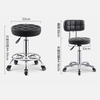 Hairdressing Chairs Furniture Beauty Makeup Salon Barber Styling Shaving With Backrest Chair Swivel Lifting Pulley Round Stool