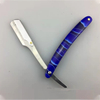 2Color Professional Manual Shaver Straight Edge Stainless Steel Sharp Barber Razor Folding Shaving Beard Cutter Acrylic+metal