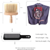 Men Salon Hairdressing Cape with Neck Duster Brush Set Hairstylist Apron Hair Cutting Accessories
