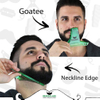 BellyLady Men Beard Shaping Styling Template Beard Hair Combs Men Shaving Tools Hair Beard Trim Template Barber Comb Style Brush