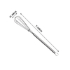 1pcs Stainless Steel Salon Hair Color Dye Mixer Blender Barber Cream Whisk Mixer Stirrer Hair Care Styling Tools DIY DIY Home