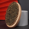 Natural Boar Bristle Beard Brush for Men Bamboo Face Massage That Works Wonders To Comb Beards And Mustache Drop