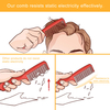 Plastic Round Long Handle Comb 