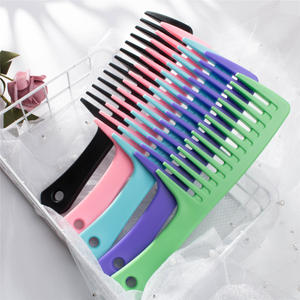 Hairdress Comb Heat Resistant Woman Wet Hook Curly Hair Brushes Pro Salon Dyeing Styling Tools Coarse Wide Spikes Tooth