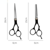 Hairdressing Scissors 6.0 Inch Golden Professional Stainless Steel Barber Hair Cutting Thinning Scissor Shears Hairdressing Set