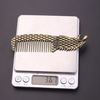 New Retro Magic Comb Badge Shape Comb Metal Comb Girl Gift Vintage Comb Slytherin College Style Comb Factory Direct Sales