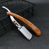 Men's Straight Hairdresser Folding Razor Hair Removal Stainless Steel Shaver Professional Shaving Head Barber Tools