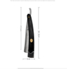 Manual Black Tan Wood Handle Shaving Razor Men's Razor High Quality Professional Barber Hair Cut Razor
