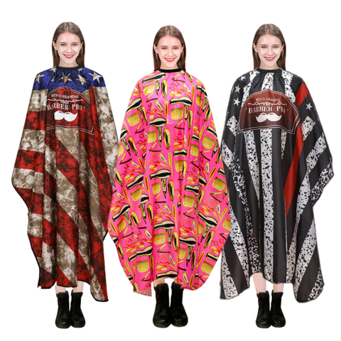 Haircut Cloth Special For Adult Home Barbershop Haircutting Apron Non-Stick Hair Waterproof Gown Anti-static Hairdressing Cape