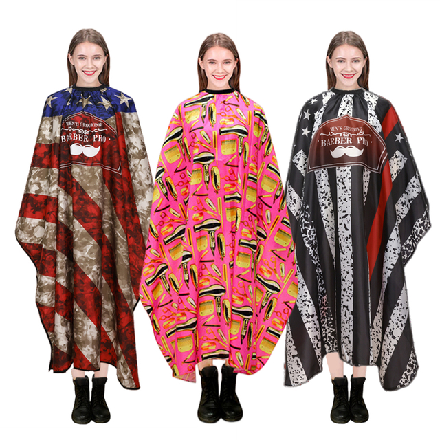 Haircut Cloth Special For Adult Home Barbershop Haircutting Apron Non-Stick Hair Waterproof Gown Anti-static Hairdressing Cape