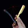 1pcs Manual Wooden Handle Shaving Razor Men's High Quality Professional Barber Hair Cut Razor Change Blade Type Shaving Knife