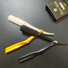 Manual Razor Vintage Change Blade Shaving Razor Retro Folding Knife Holder Men Shaving Barber Tools