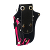 Professional Barber Use High Quality Leather Waist Pack Hair Scissors Pouch Holster