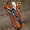 Handmade Leather Stylist Hip Bag Leather Holster Shears Belt Pouch Barber Hip Bag Leather Scissor Case Bag