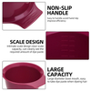 Barber Station Professional Salon Plastic Hair Dye Bowl Hair Dyeing Scale Mixed Coloring Bowl
