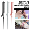 Barber Partition Comb Detachable Clip Stylist Hairbrush Edge Brush Universal Tail Comb 