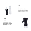 Reusable Trigger Alcohol Plastic Spray Bottle