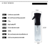 Cosmetics Mist Plastic Pet Spray Bottles