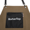 Factory Kitchen Chef Aprons Custom Logo for Beauty Salon Hairdresser Barber Work 4 Pockets Aprons
