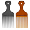 Insert Afro Hair Pick Comb