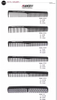 High Quality Black Hair Combs