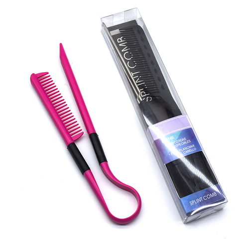 Fashion Hair Combs V Type Hair Straightener Comb
