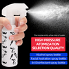 Salon Printed Color Plastic Continuous Hair Spray Bottle Water Bottle With Pump
