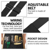 Customized Logo Nylon Cleaning Hair Short Aprons with Pocket for Barber Shop