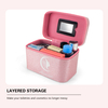 New Product makeup artist bag travel makeup organizer beauty case portable cosmetic case
