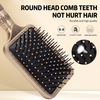 Nylon Bristle Custom Logo Massage Paddle Curly Detangling Air Cushion Comb Set 3 PCS