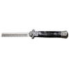 Folding Metal Comb Knife Stainless Steel Comb